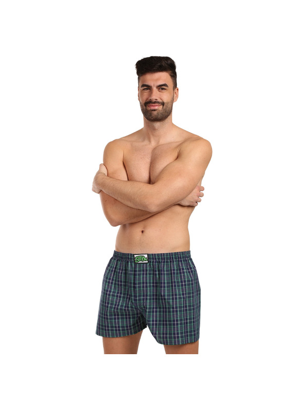 Styx Pánske gumové šortky Styx Classic Multicolour