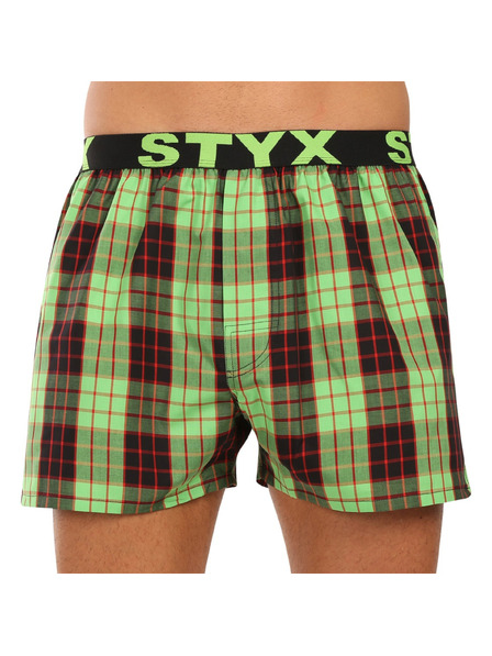 Styx Pánske športové gumové šortky Styx viacfarebné
