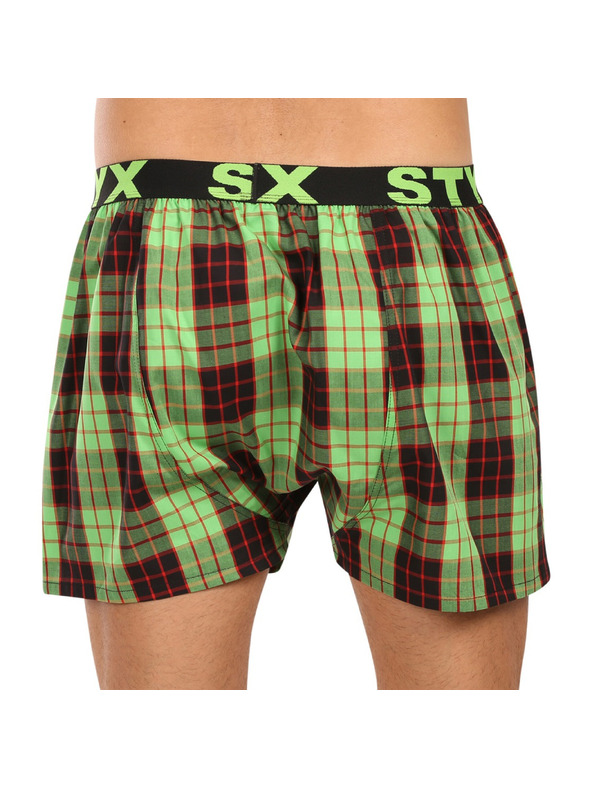 Styx Pánske športové gumové šortky Styx viacfarebné