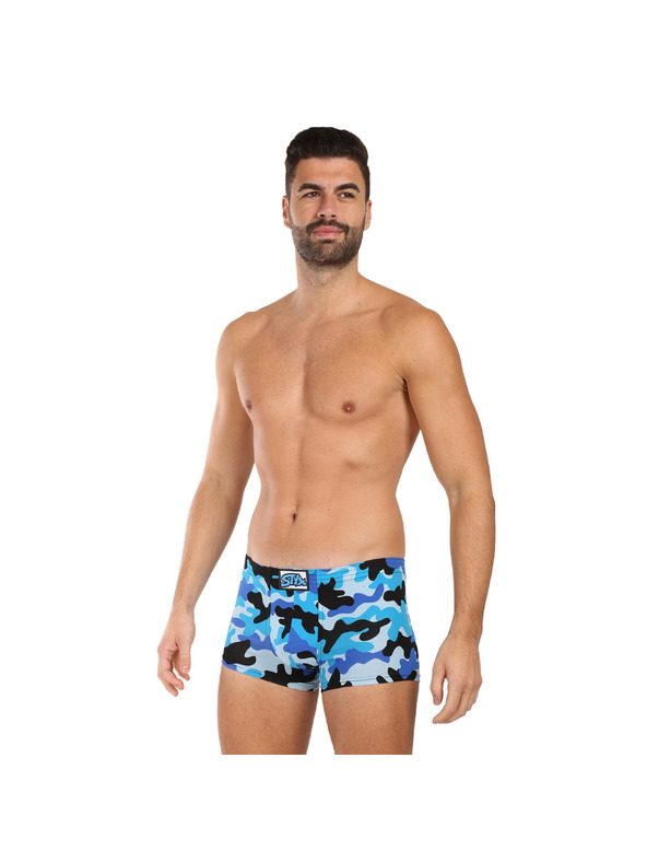 Styx Sada troch - pánske boxerky Styx art klasická guma viacfarebné