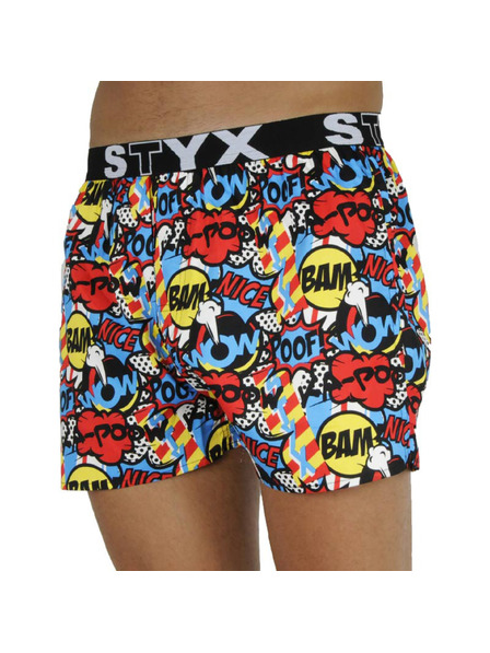 Styx Pánske trenky Styx art športová guma poof