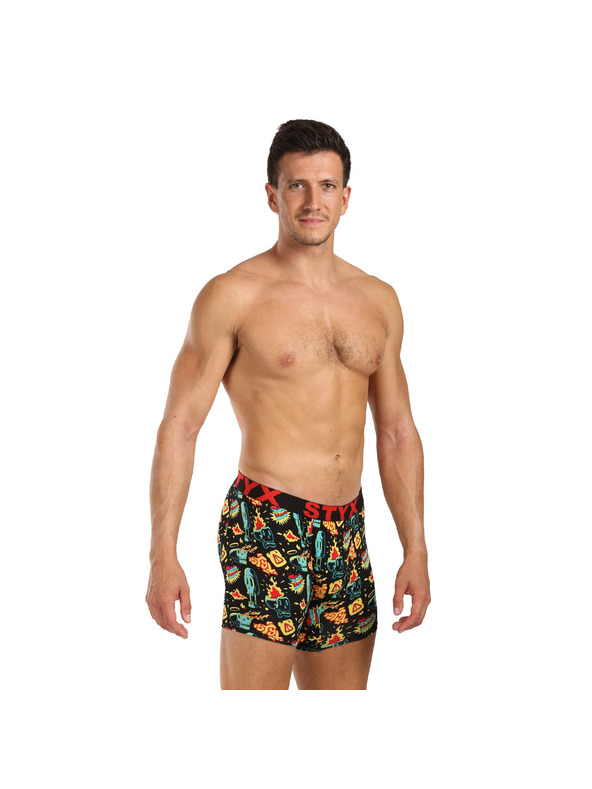 Styx Pánske boxerky Styx long art športová guma toohot