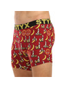 Styx Pánske boxerky Styx long art športová guma banány