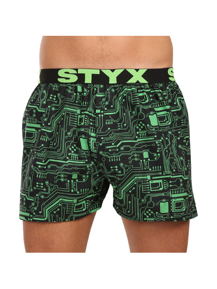 Styx Pánske trenky Styx art športová guma tišťák