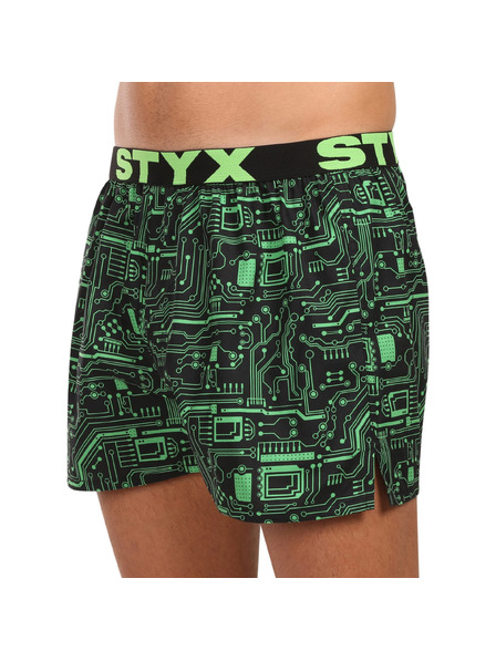 Styx Pánske trenky Styx art športová guma tišťák