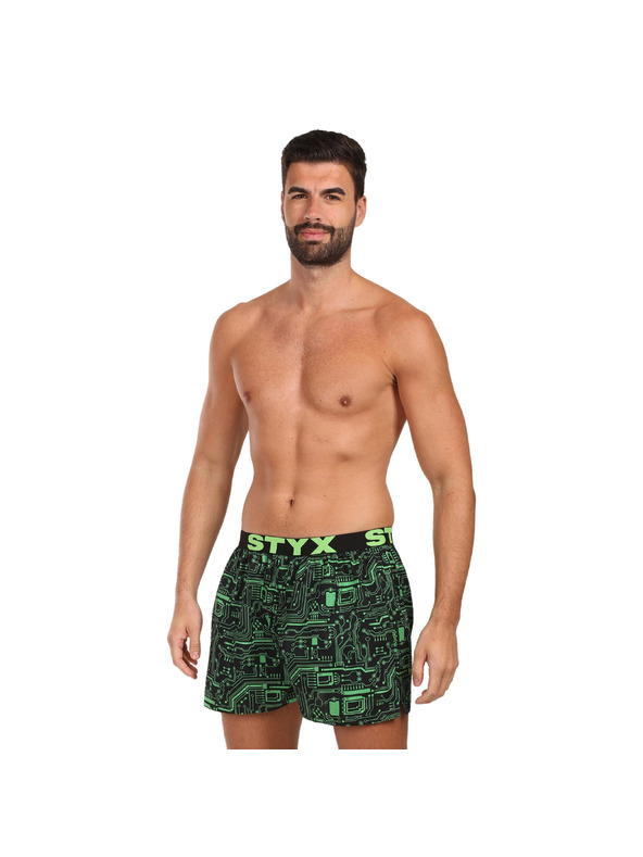 Styx Pánske trenky Styx art športová guma tišťák