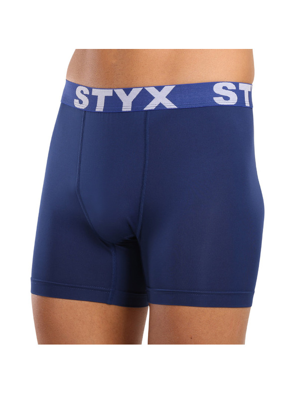 Styx Pánske funkčné boxerky Styx tmavo modré