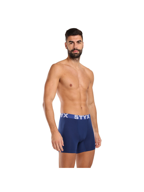 Styx Pánske funkčné boxerky Styx tmavo modré