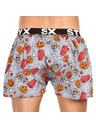 Styx Pánske trenky Styx art športová guma Halloween rakvy