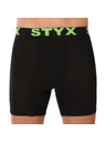 Styx Pánske boxerky Styx long športová guma čierne