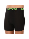 Styx Pánske boxerky Styx long športová guma čierne