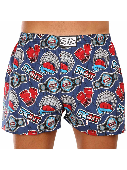 Styx Pánske trenky Styx art klasická guma nadrozmer fight