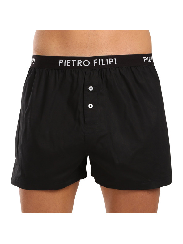 Pietro Filipi Pánska darčeková sada Sada dvoch - trenky a 3PACK biele športové ponožky Pietro Filipi