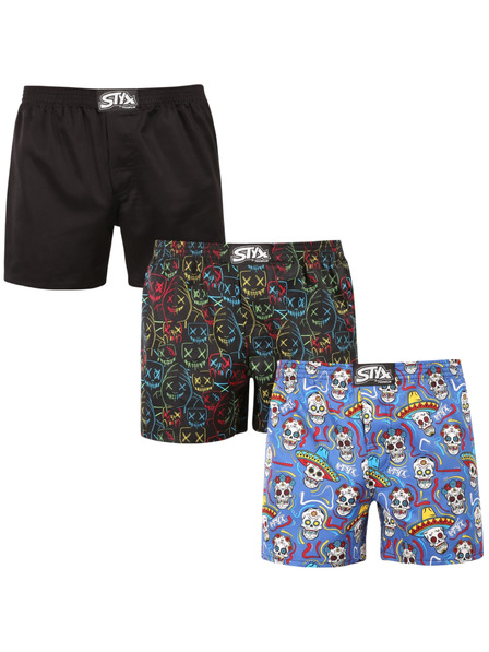 Styx Sada troch - pánske trenírky Styx premium art klasická guma
