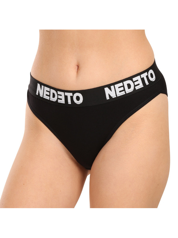 Nedeto Sada piatich dámskych nohavičiek Nedeto Black