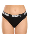 Nedeto Súprava troch kusov - dámske nohavičky Nedeto čierne
