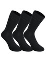Styx 3PACK Styx High Bamboo Socks Black
