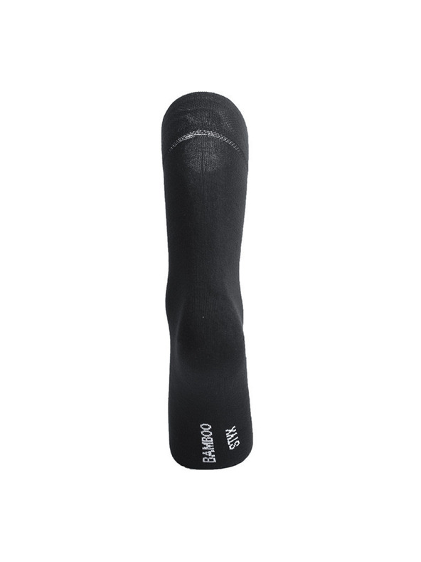 Styx 3PACK Styx High Bamboo Socks Black