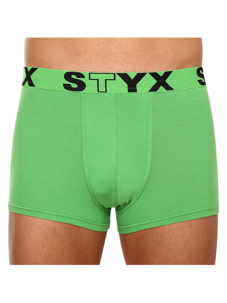 Styx Pánske boxerky Styx športové elastické zelené