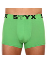 Styx Pánske boxerky Styx športové elastické zelené