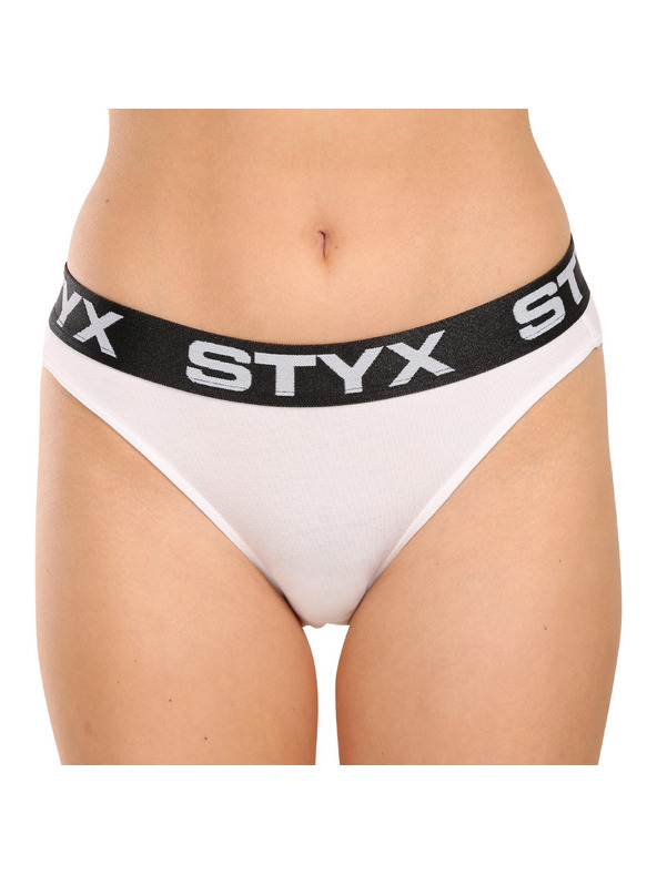 Styx Dámske športové nohavičky Styx biele