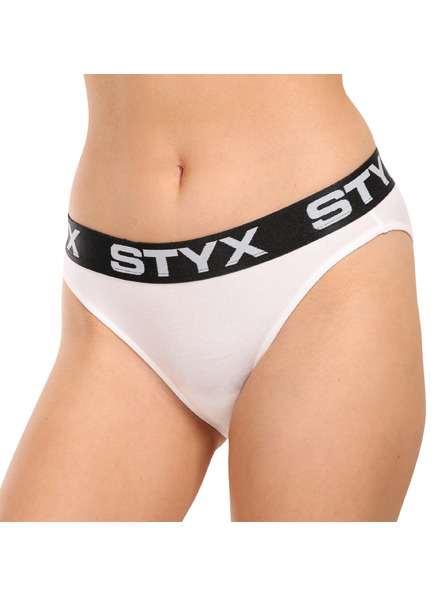 Styx Dámske športové nohavičky Styx biele
