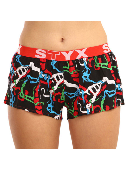 Styx Dámske športové šortky Styx art rubber Jungle