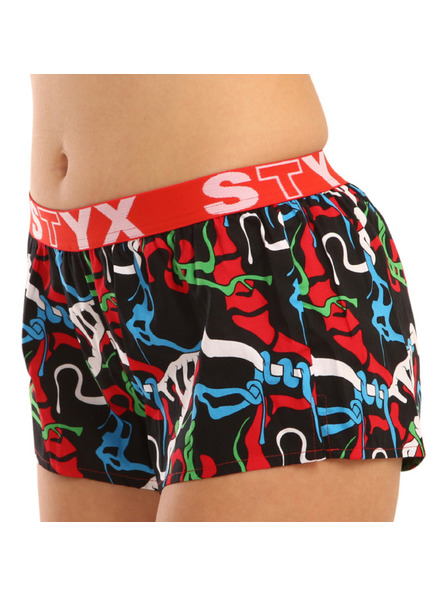 Styx Dámske športové šortky Styx art rubber Jungle