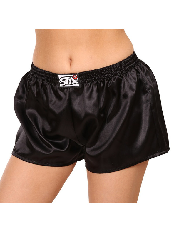 Styx Dámske šortky Styx Classic Rubber Shorts Satin Black