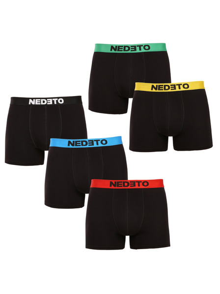 Nedeto Sada piatich - pánske boxerky Nedeto čierne