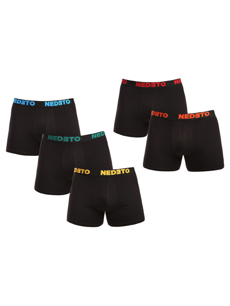 Nedeto Sada piatich - pánske boxerky Nedeto čierne