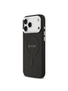 Guess Guess PU Saffiano MagSafe Zadný Kryt pre iPhone 17 Pro Max Black