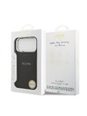 Guess Guess PU Saffiano MagSafe Zadný Kryt pre iPhone 17 Pro Max Black