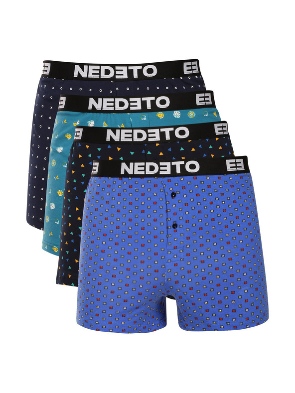 Nedeto Sada štyroch - pánske trenky Nedeto viacfarebné