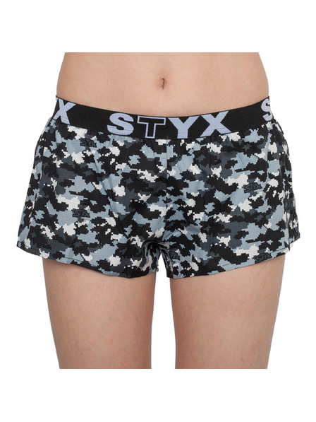 Styx Dámske trenky Styx art športová guma maskáč digital