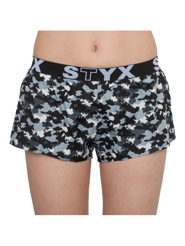 Styx Dámske trenky Styx art športová guma maskáč digital