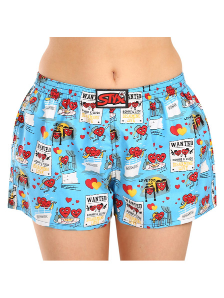 Styx Dámske trenky Styx art klasická guma Valentín páry