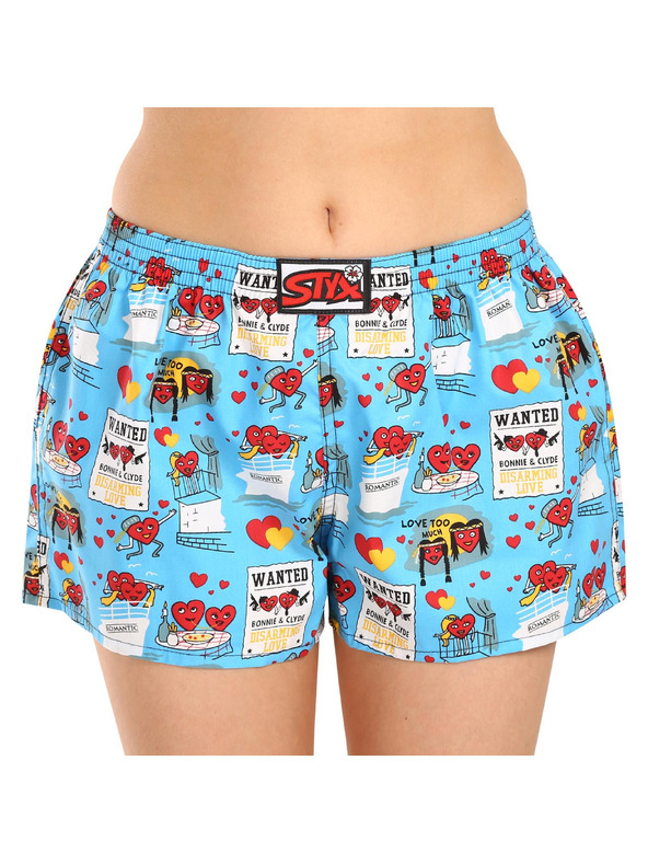 Styx Dámske trenky Styx art klasická guma Valentín páry