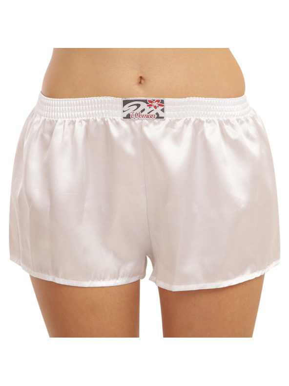 Styx Dámske gumené šortky Styx Classic Satin White