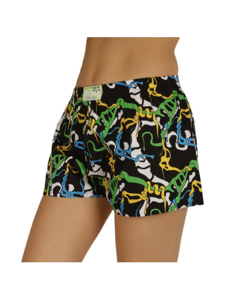 Styx Dámske šortky Styx art klasické elastické Jungle