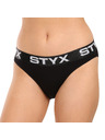 Styx Dámske nohavičky Styx športová guma čierne