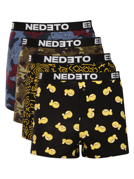 Nedeto Sada štyroch - pánske trenky Nedeto viacfarebné