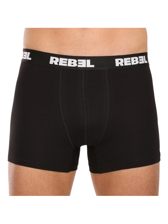 Nedeto Sada troch - pánske boxerky Nedeto Rebel čierne