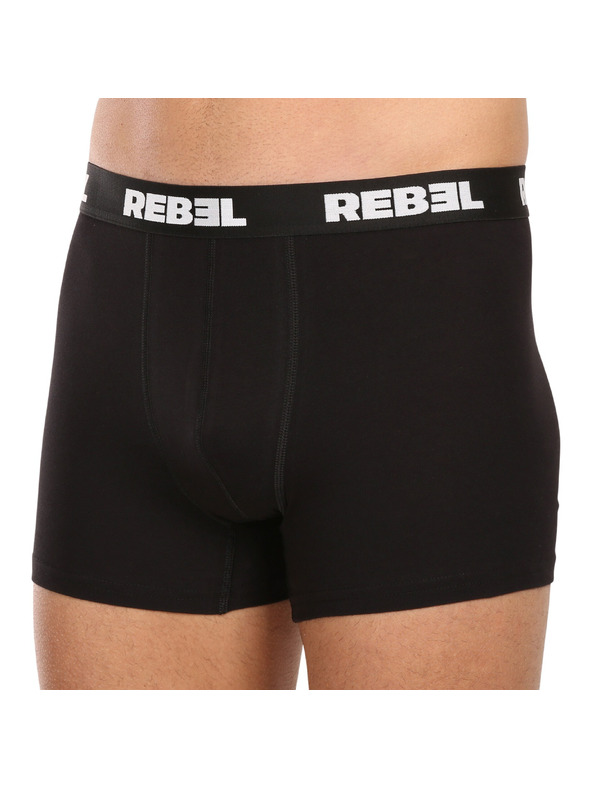 Nedeto Sada troch - pánske boxerky Nedeto Rebel čierne