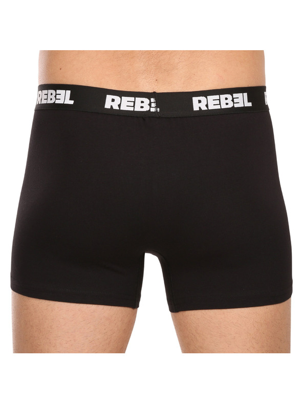 Nedeto Sada troch - pánske boxerky Nedeto Rebel čierne