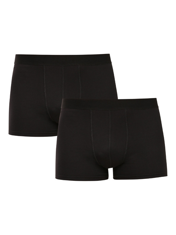 Nedeto Sada dvoch - pánske boxerky Nedeto basic čierne