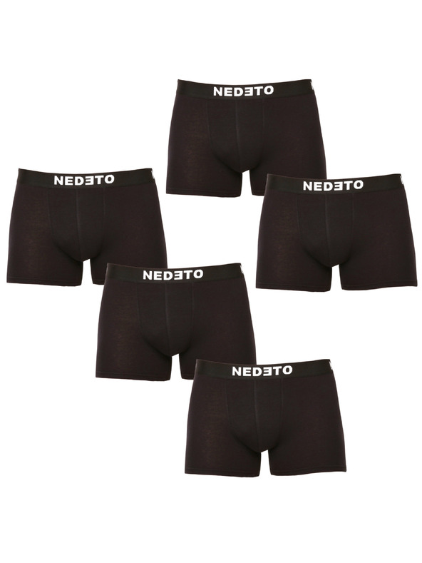 Nedeto Sada piatich - pánske boxerky Nedeto čierne