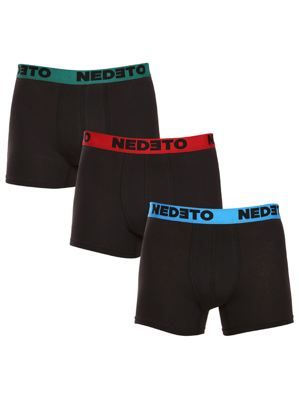 Nedeto Sada troch - pánske boxerky Nedeto čierne