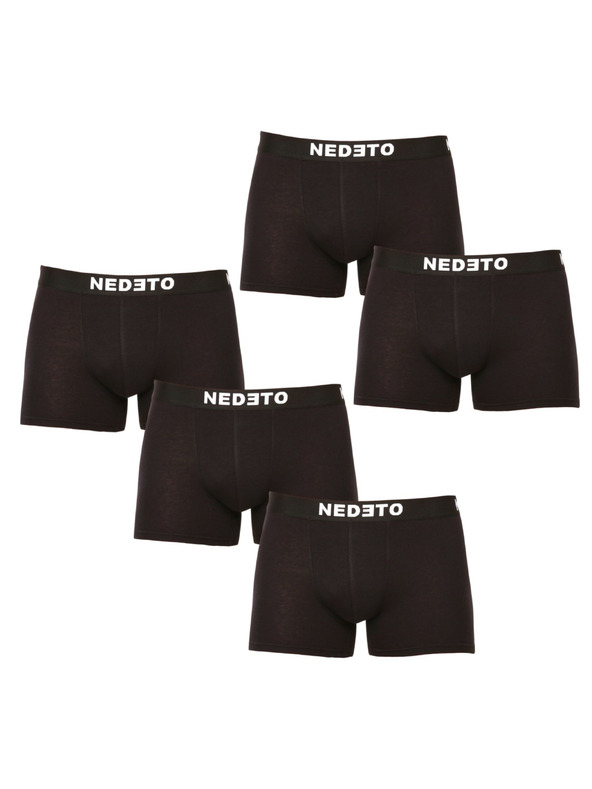 Nedeto Sada piatich - pánske boxerky Nedeto čierne