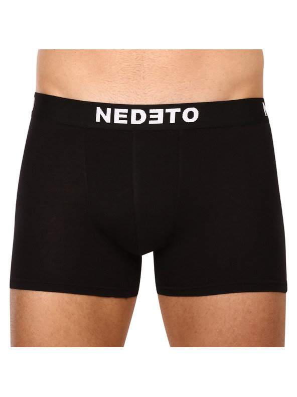 Nedeto Sada desiatich - (8+2 zadarmo) pánske boxerky Nedeto čierne